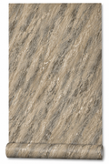 Papier peint marbré marron 0,53x10m