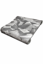 Papier peint 3D cube gris foncé 10mx0,53m