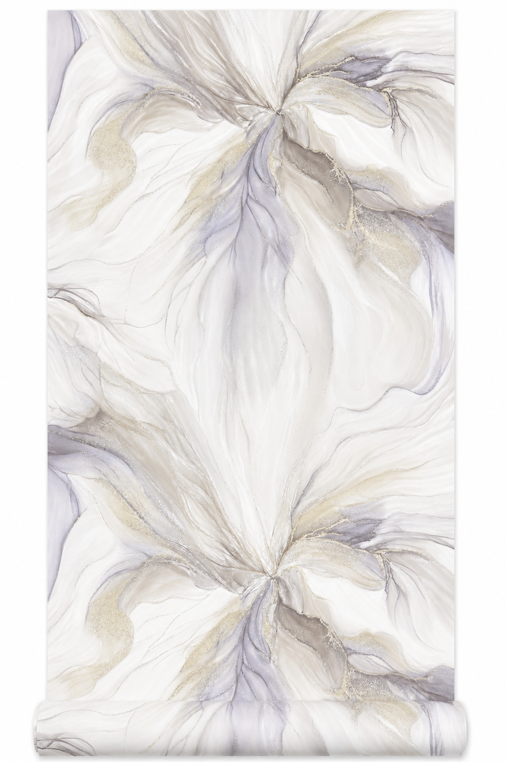 Papier peint floraison abstraite 0,53x10m