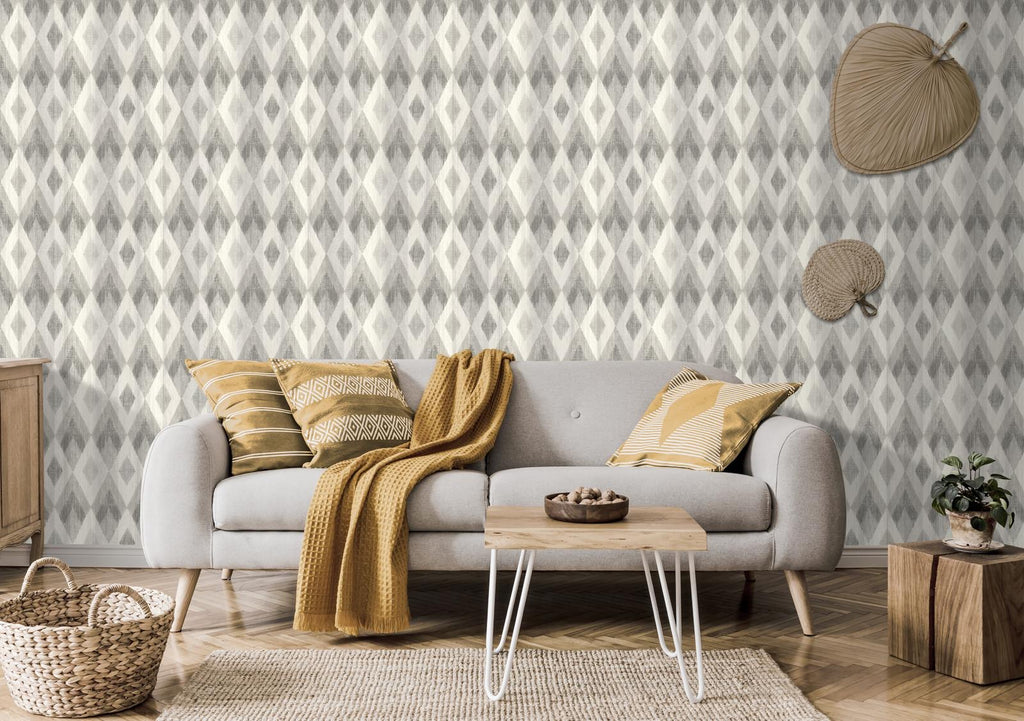 Papier peint losange 0,53x10m