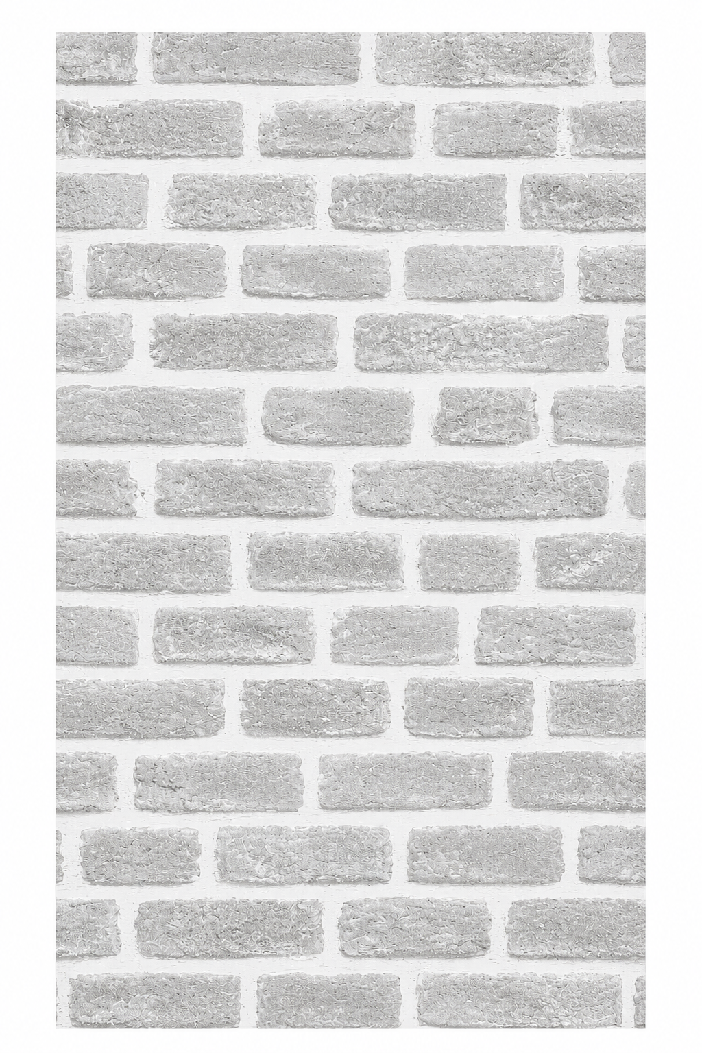 Papier peint brique gris clair 0,53x10m