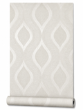 Papier peint losange gris 0,53x10m