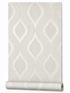 Papier peint losange gris 0,53x10m