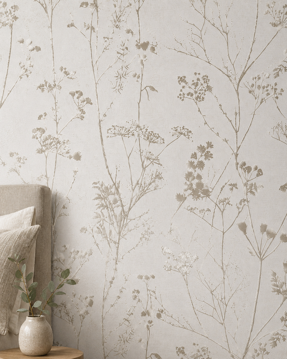 Papier peint nature doré 0,53x10m