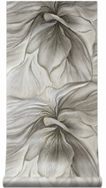 Papier peint fleur abstraite 0,53x10m