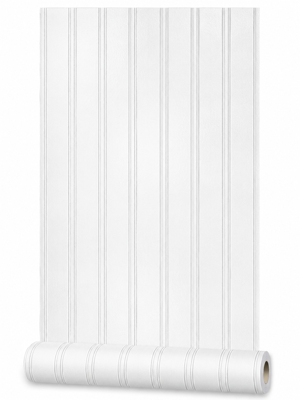 Papier peint tasseaux blanc 0,53x10m