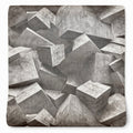 Papier peint 3D cube gris foncé 10mx0,53m