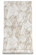 Papier peint cœur de pierre or 0,53x10m