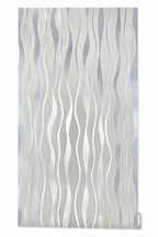 Papier peint vague gris 0,53x10m