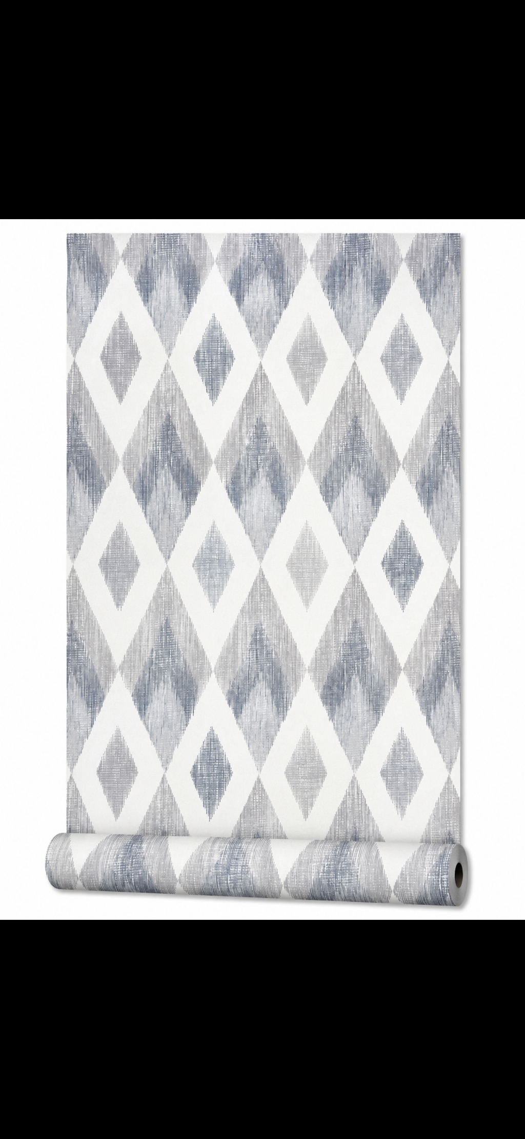 Papier peint losange 0,53x10m