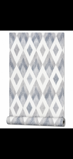 Papier peint losange 0,53x10m