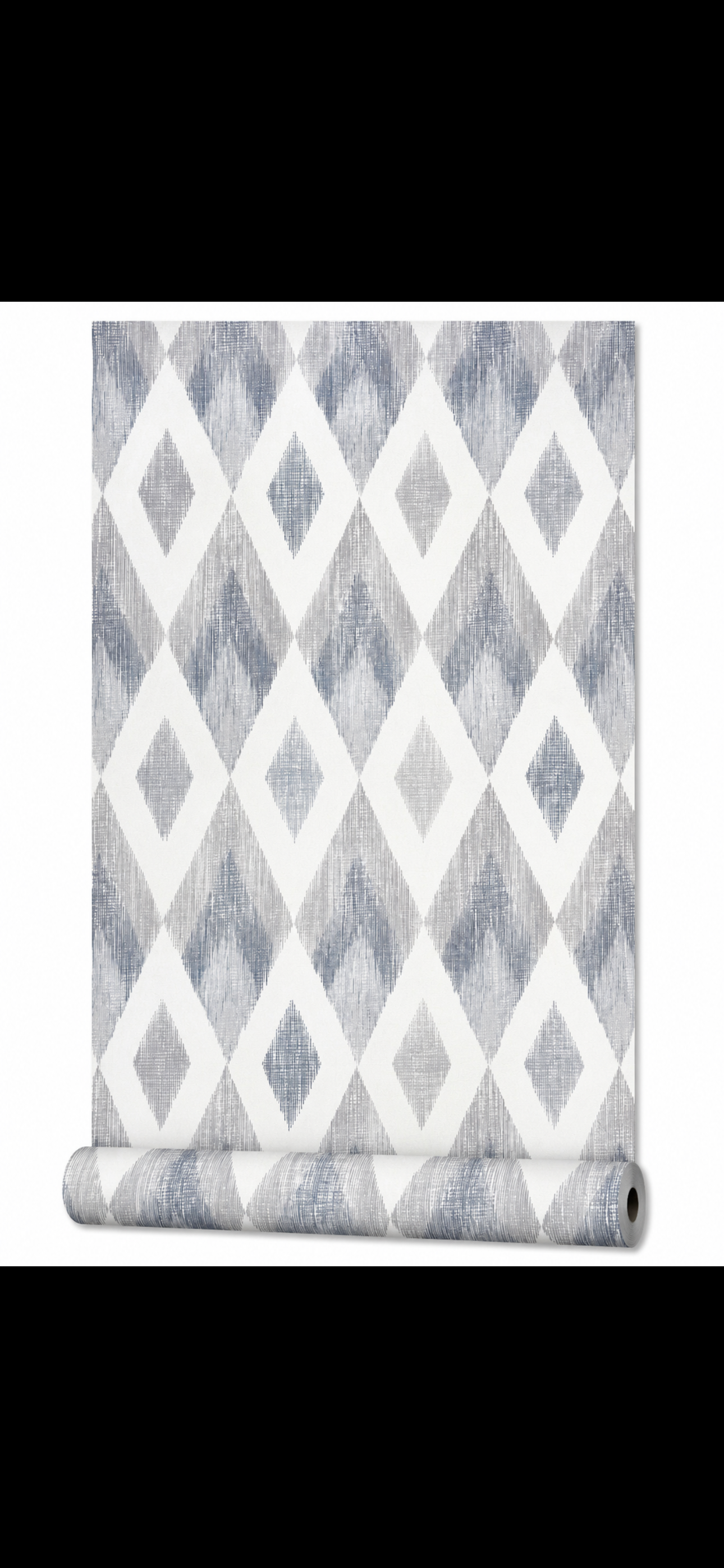 Papier peint losange 0,53x10m
