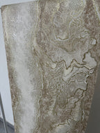 Papier peint marbre or 0,53x10m