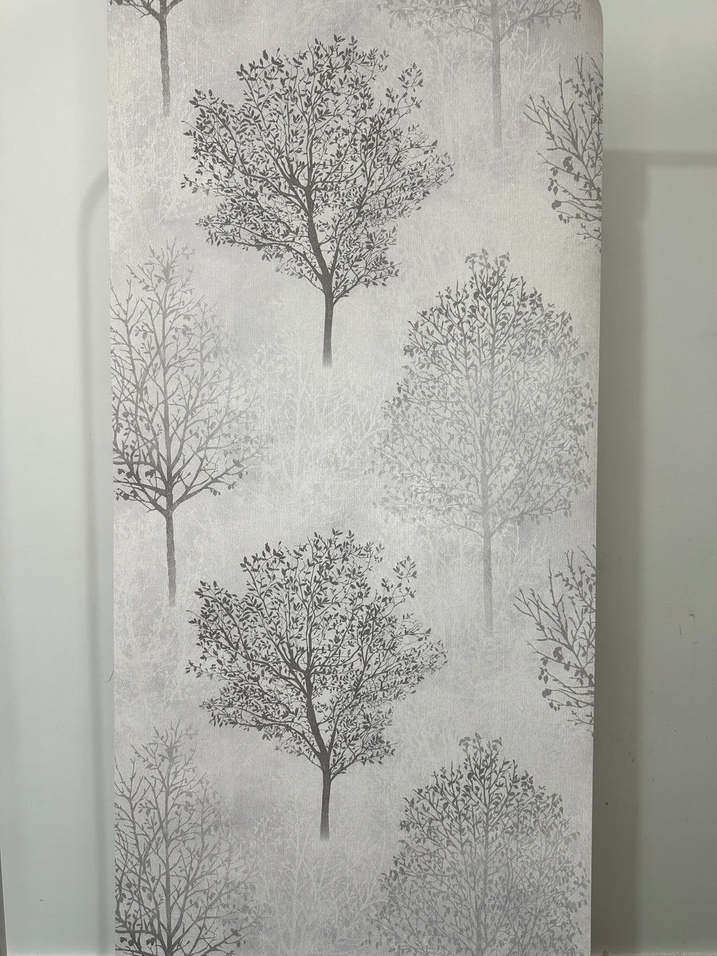 Papier peint arbre gris 0,53x10m