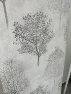 Papier peint arbre gris 0,53x10m