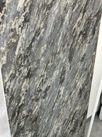 Papier peint marbre noir/doré 0,53x10m