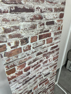 Papier peint brique usé 0,53x10m