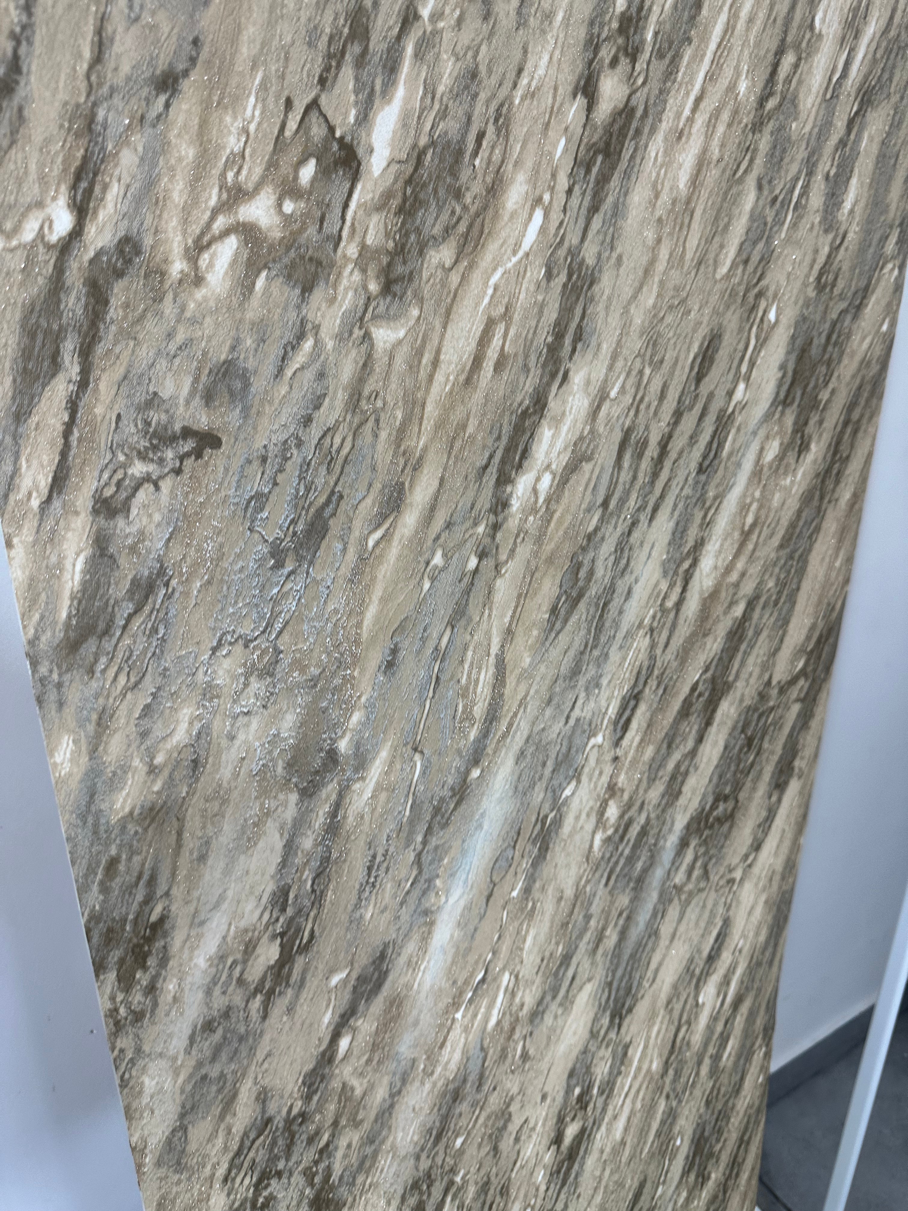 Papier peint marbré Doré 0,53x10m