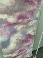 Papier peint nuage rose/blanc 0,53x10m