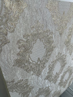 Papier peint baroque beige 1,06x10m