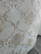 Papier peint baroque crème doré 1,06x10m