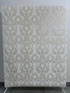 Papier peint baroque blanc or 1,06x10m