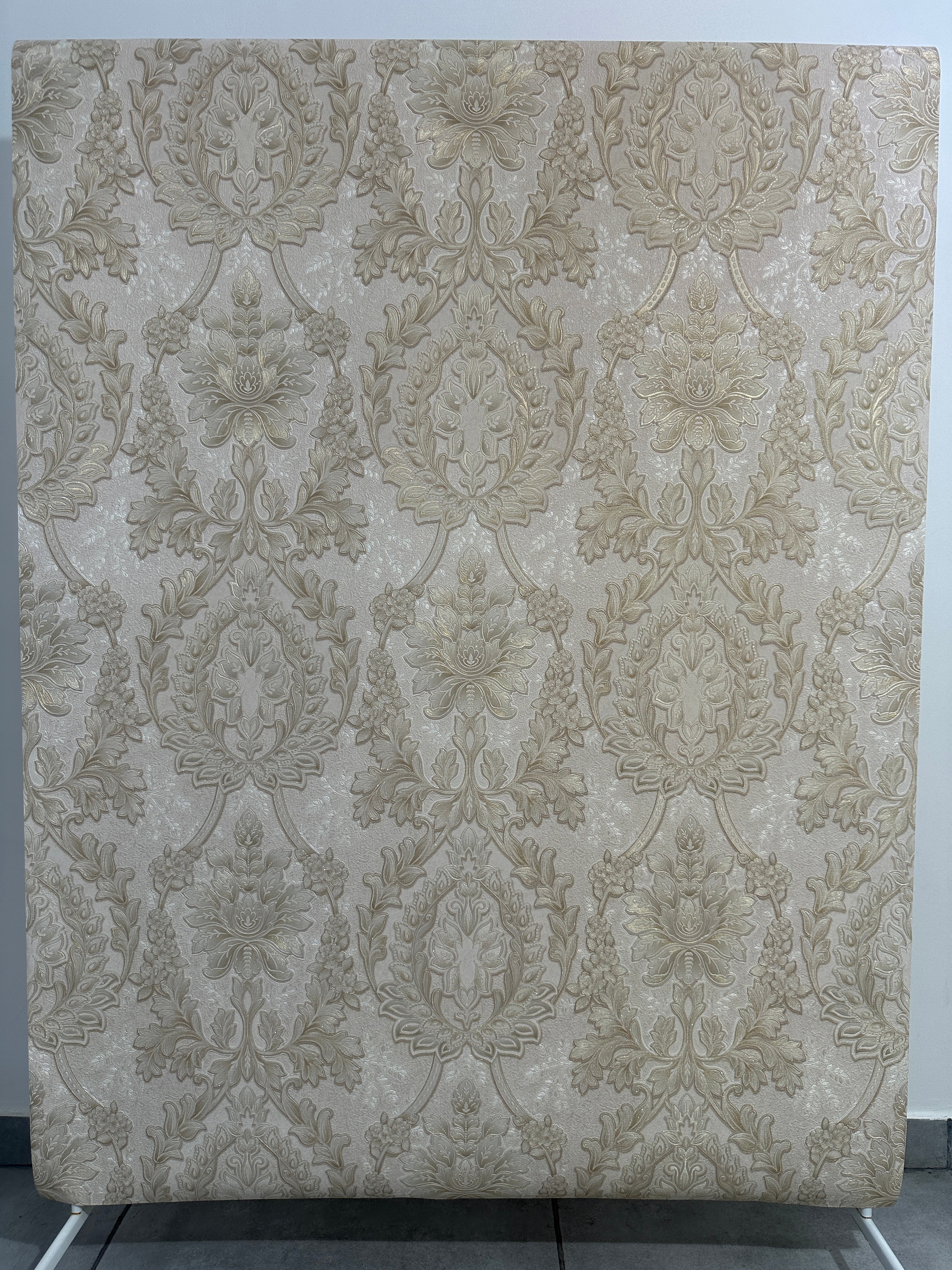Papier peint baroque crème 1,06x10m