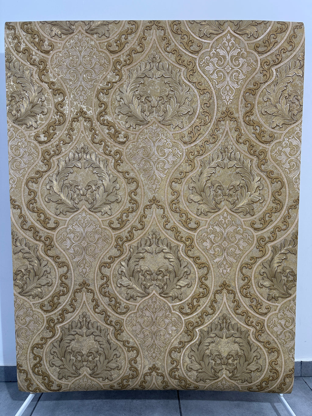 Papier peint baroque or 1,06x10m