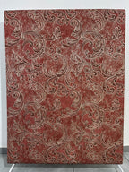 Papier peint classique rouge/or 1,06x10m