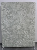 Papier peint classique vert/gris 1,06x10m