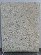 Papier peint fleur or 1,06x10m